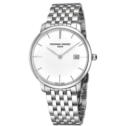 Frederique Constant Men's Watch - Slimline Automatic Silver Dial Bracelet | 306S4S6B2 ,