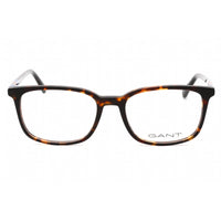 Gant Men's Eyeglasses - Dark Havana Plastic Full Rim Rectangular Frame | GA3264 052 ,