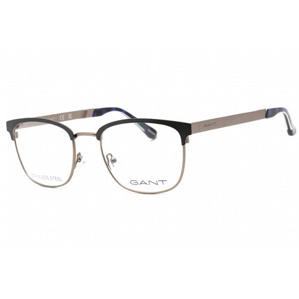Gant Men's Eyeglasses - Grey/Other Metal Full Rim Rectangular Frame | GA3181 020 ,