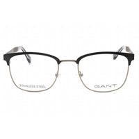 Gant Men's Eyeglasses - Grey/Other Metal Full Rim Rectangular Frame | GA3181 020 ,
