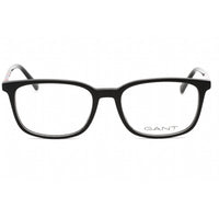 Gant Men's Eyeglasses - Shiny Black Plastic Full Rim Rectangular Frame | GA3264 001 ,