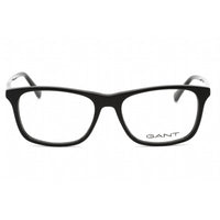 Gant Men's Eyeglasses - Shiny Black Plastic Full Rim Rectangular Frame | GA3268 001 ,