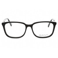 Gant Men's Eyeglasses - Shiny Black Plastic Full Rim Rectangular Frame | GA3278 001 ,