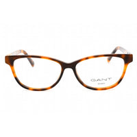 Gant Women's Eyeglasses - Havana/Other Plastic Full Rim Cat Eye Frame | GA4122 056 ,