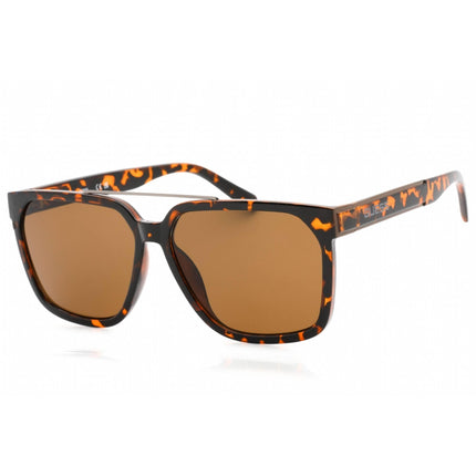 Guess Factory Men's Sunglasses - Dark Havana Full Rim Square Shape Frame | GF0253 52E ,