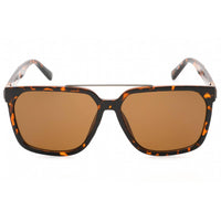 Guess Factory Men's Sunglasses - Dark Havana Full Rim Square Shape Frame | GF0253 52E ,