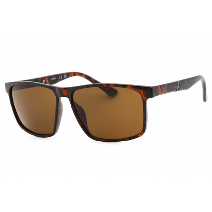 Guess Factory Men's Sunglasses - Dark Havana Full Rim Square Shape Frame | GF0255 52E ,