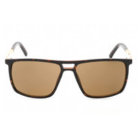Guess Factory Men's Sunglasses - Dark Havana Plastic Square Shape Frame | GF0236 52E ,