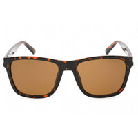 Guess Factory Men's Sunglasses - Dark Havana Plastic Square Shape Frame | GF0254 52E ,