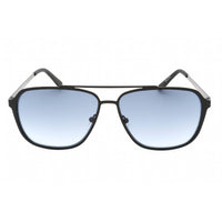 Guess Factory Men's Sunglasses - Matte Black Metal Aviator Shape Frame | GF0184 02W ,