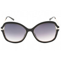 Guess Factory Men's Sunglasses - Shiny Black Full Rim Butterfly Frame | GF0352 01B ,
