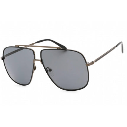 Guess Factory Men's Sunglasses - Shiny Gunmetal Metal Aviator Shape Frame | GF0239 08A ,