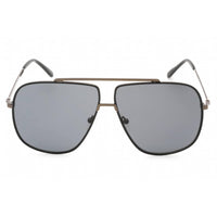 Guess Factory Men's Sunglasses - Shiny Gunmetal Metal Aviator Shape Frame | GF0239 08A ,
