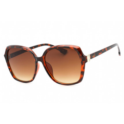 Guess Factory Women's Sunglasses - Dark Havana Plastic Butterfly Frame | GF0425 52F ,