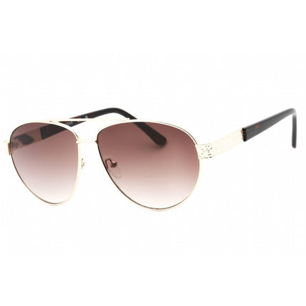 Guess Factory Women's Sunglasses - Gold Metal Full Rim Frame | GF0414 32F ,