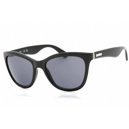 Guess Factory Women's Sunglasses - Shiny Black Full Rim Cat Eye Frame | GF0296 01A ,