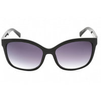 Guess Factory Women's Sunglasses - Shiny Black Full Rim Cat Eye Frame | GF0300 01B ,
