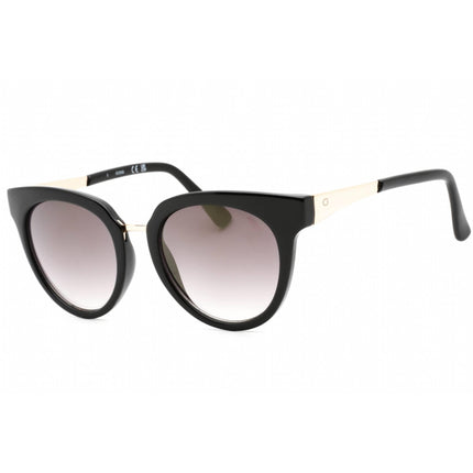 Guess Factory Women's Sunglasses - Shiny Black Full Rim Cat Eye Frame | GF0309 01C ,