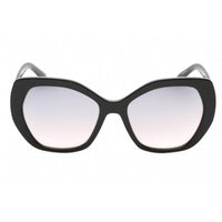 Guess Factory Women's Sunglasses - Shiny Black Full Rim Cat Eye Frame | GF0390 01U ,