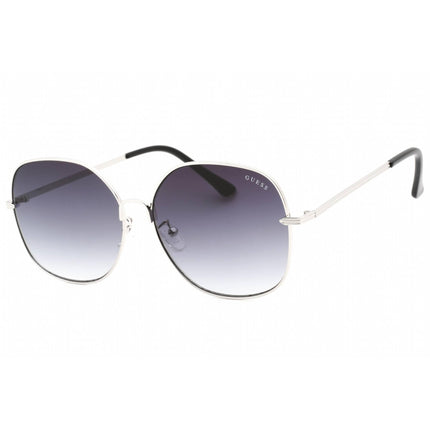 Guess Factory Women's Sunglasses - Shiny Light Nickeltin Full Rim Frame | GF0385 10B ,