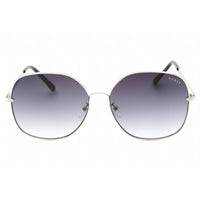 Guess Factory Women's Sunglasses - Shiny Light Nickeltin Full Rim Frame | GF0385 10B ,