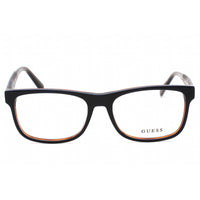 Guess Men's Eyeglasses - Clear Demo Lens Matte Blue Plastic Square Frame | GU1943 91 ,