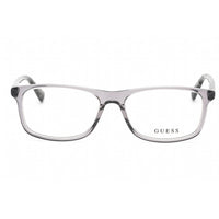 Guess Men's Eyeglasses - Grey/Other Plastic Rectangular Frame, 53 mm | GU50054 020 ,