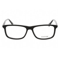 Guess Men's Eyeglasses - Shiny Black Plastic Rectangular Frame, 55mm | GU50054 001 ,