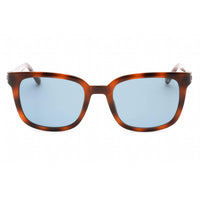 Guess Men's Sunglasses - Blue Lens Blonde Havana Plastic Square Frame | GU00065 53V ,