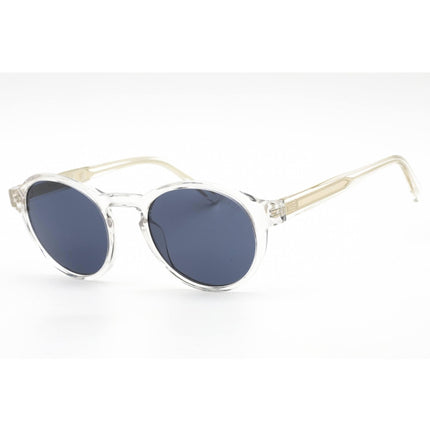 Guess Men's Sunglasses - Blue Lens Crystal Round Shape Plastic Frame | GU00049 26V ,