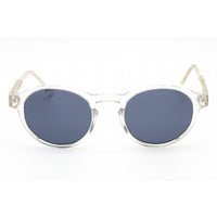 Guess Men's Sunglasses - Blue Lens Crystal Round Shape Plastic Frame | GU00049 26V ,