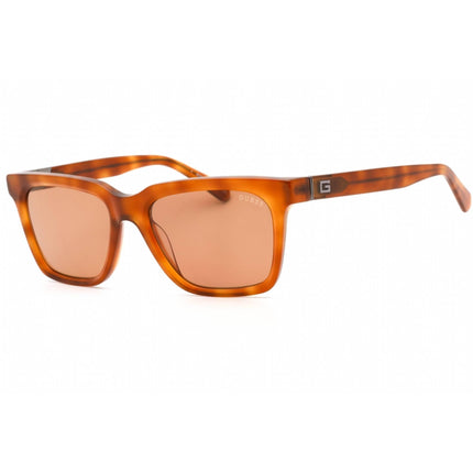Guess Men's Sunglasses - Brown Lens Havana/Other Plastic Square Frame | GU00064 56E ,