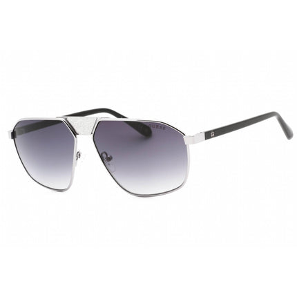 Guess Men's Sunglasses - Gradient Smoke Lens Gunmetal Full Rim Frame | GU00086 08B ,