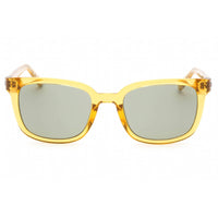 Guess Men's Sunglasses - Green Lens Transparent Yellow Square Frame | GU00065 41N ,