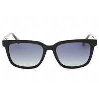 Guess Men's Sunglasses - Smoke Polarized Lens Shiny Black Square Frame | GU00050 01D ,