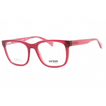 Guess Unisex Eyeglasses - Clear Demo Lens Violet Square Full Rim Frame | GU8281 083 ,