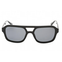 Guess Unisex Sunglasses - Shiny Black Plastic Full Rim Rectangular Frame | GU8259 01A ,