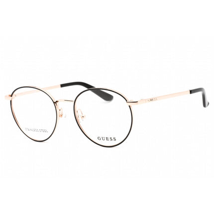 Guess Women's Eyeglasses - Clear Demo Lens Black/Other Full Rim Frame | GU2725 005 ,
