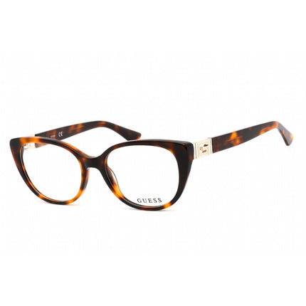 Guess Women's Eyeglasses - Clear Demo Lens Blonde Havana Cat Eye Frame | GU2908 053 ,