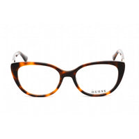 Guess Women's Eyeglasses - Clear Demo Lens Blonde Havana Cat Eye Frame | GU2908 053 ,