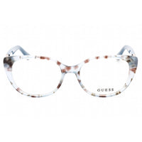 Guess Women's Eyeglasses - Clear Demo Lens Blue/Other Cat Eye Frame | GU2908 092 ,