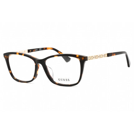 Guess Women's Eyeglasses - Clear Demo Lens Dark Havana Cat Eye Frame | GU2773-D 052 ,