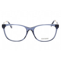 Guess Women's Eyeglasses - Clear Demo Lens Shiny Blue Full Rim Frame | GU2717 090 ,