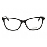 Guess Women's Eyeglasses - Clear Lens Shiny Black Cat Eye Shape Frame | GU2856-S 001 ,