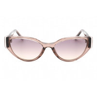 Guess Women's Sunglasses - Beige/Other Plastic Full Rim Cat Eye Frame | GU7910 59Z ,
