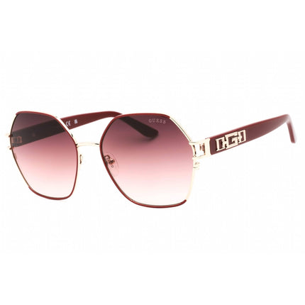 Guess Women's Sunglasses - Bordeaux/Other Full Rim Rectangular Frame | GU7913 71T ,
