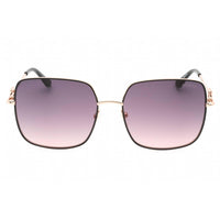 Guess Women's Sunglasses - Gradient Smoke Lens Black/Gold Square Frame | GU7906-H 05B ,
