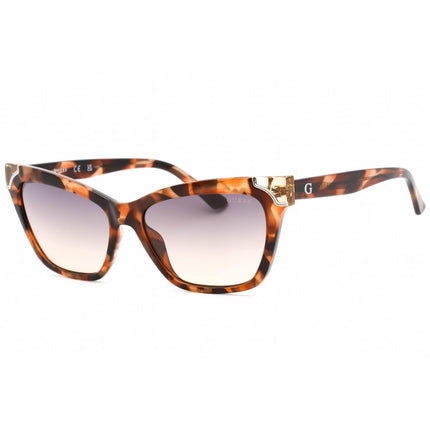 Guess Women's Sunglasses - Gradient Smoke Lens Havana/Other Cat Eye Frame | GU7840 56B ,