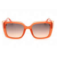 Guess Women's Sunglasses - Orange/Other Full Rim Rectangular Frame | GU7908 44F ,