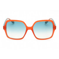 Guess Women's Sunglasses - Orange/Other Full Rim Rectangular Frame | GU7921-H 44X ,